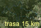 Lyžařská trasa 15 km